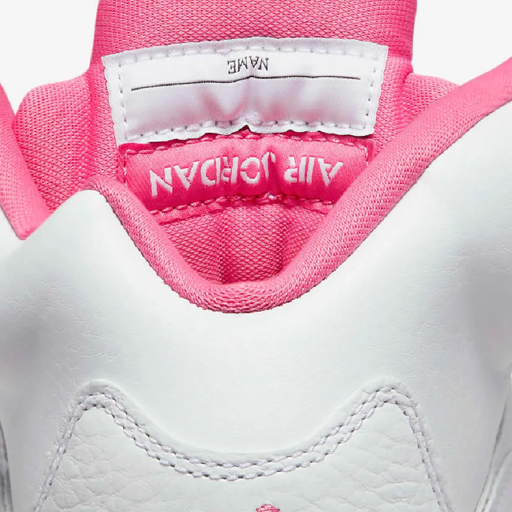 Nike Air Jordan 5 Retro Sneakers, White/Pink