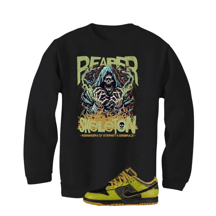 Nike Dunk Low Halloween Skull Black T-Shirt (Grim Reaper)| illcurrency