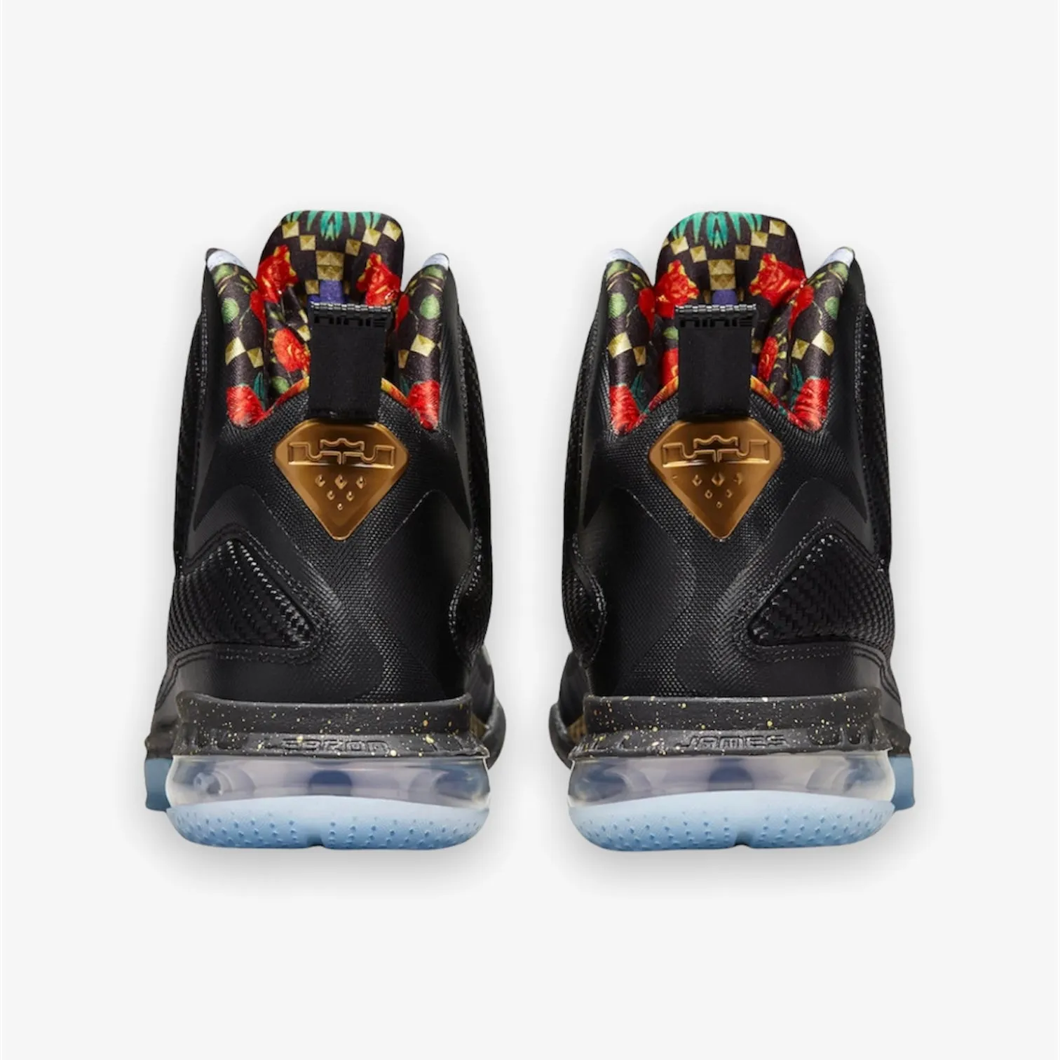 Nike Lebron IX Black Metallic Gold Watch the Throne DO9353-001