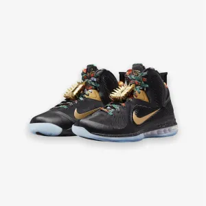 Nike Lebron IX Black Metallic Gold Watch the Throne DO9353-001