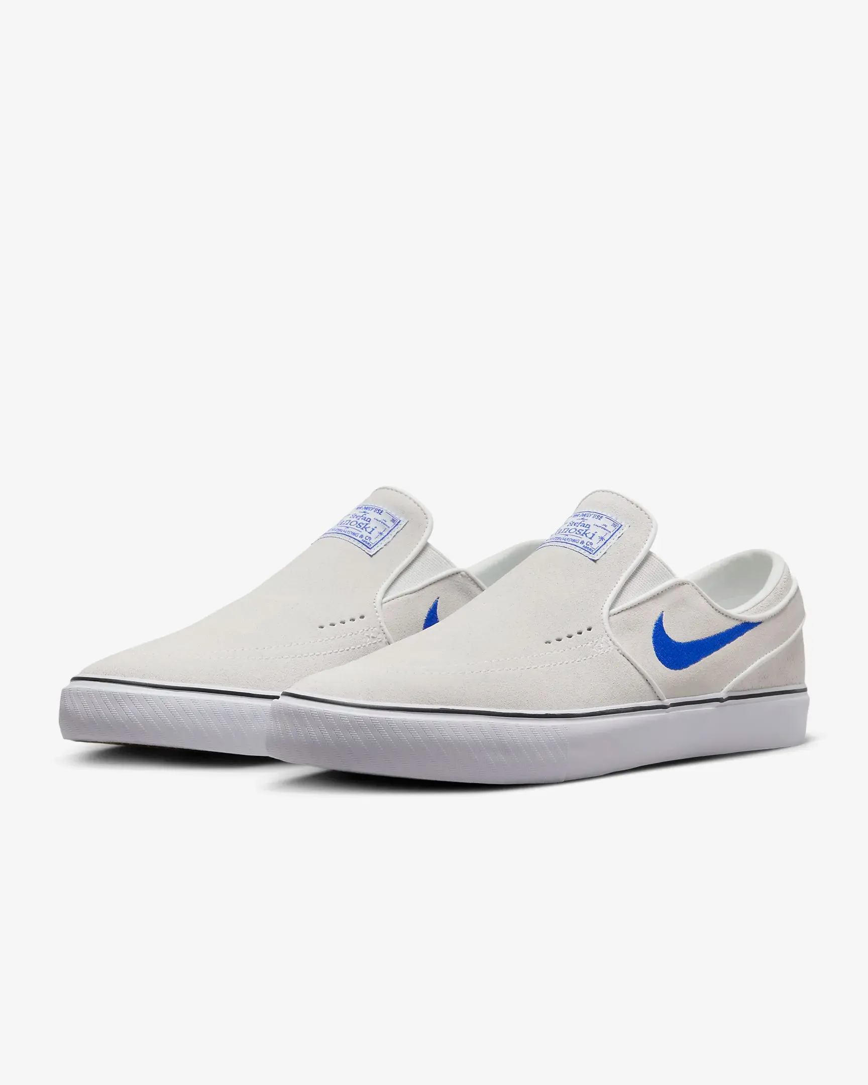 Nike SB Janoski  Slip - (Summit White/Hyper Royal)