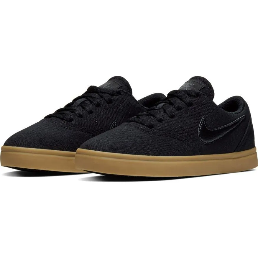 Nike SB Kids Check Canvas Black Gum Light Brown