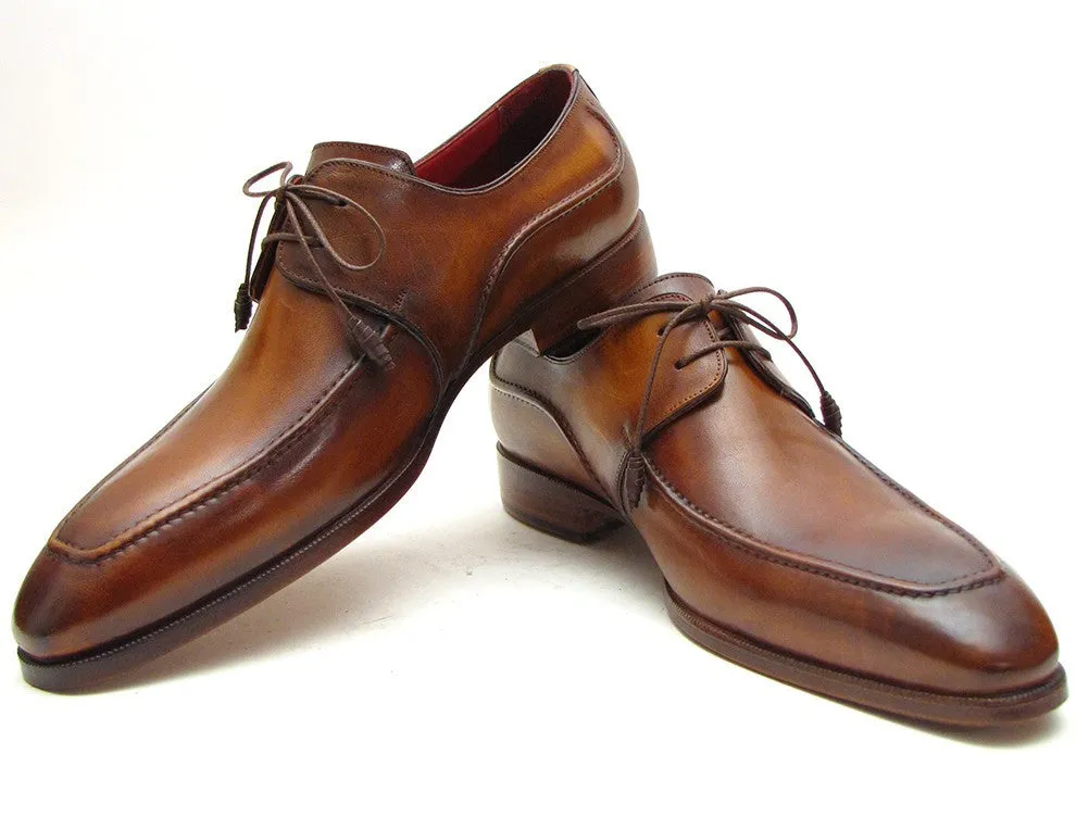 Paul Parkman Brown Derby Dress Shoes