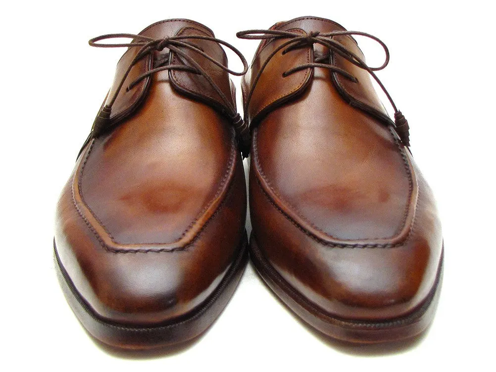 Paul Parkman Brown Derby Dress Shoes