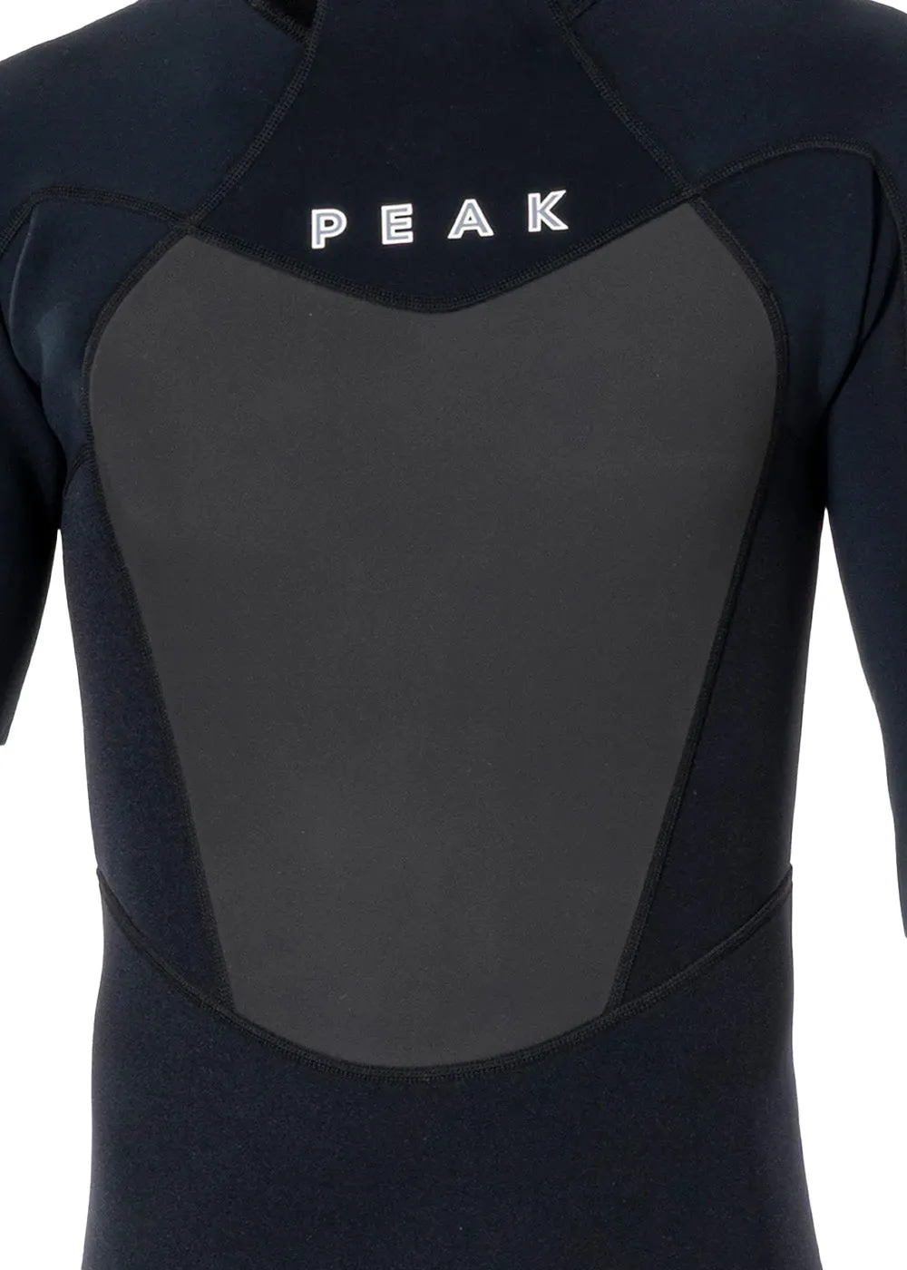 Peak Mens Energy 3/2mm Flatlock Back Zip Steamer Wetsuit