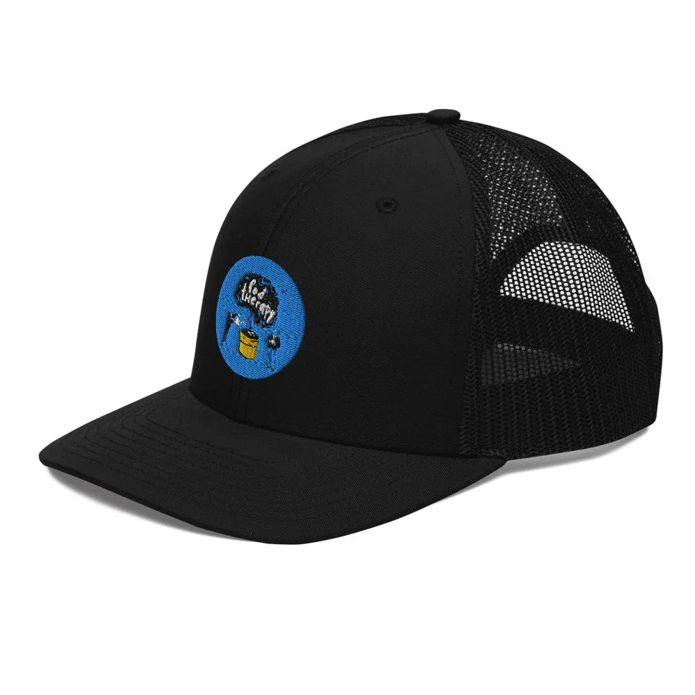 Pod Therapy Logo Trucker Cap - Blue