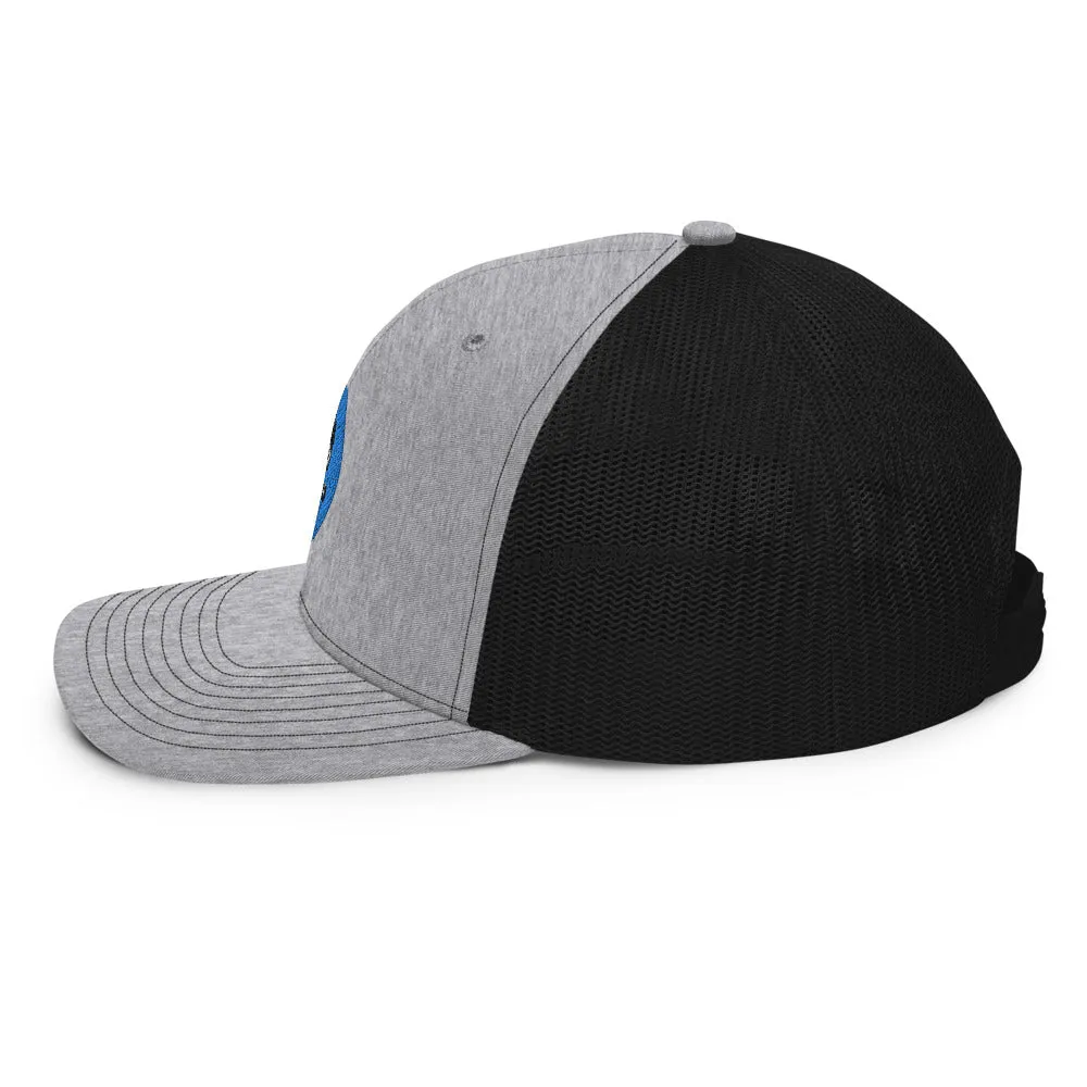 Pod Therapy Logo Trucker Cap - Blue