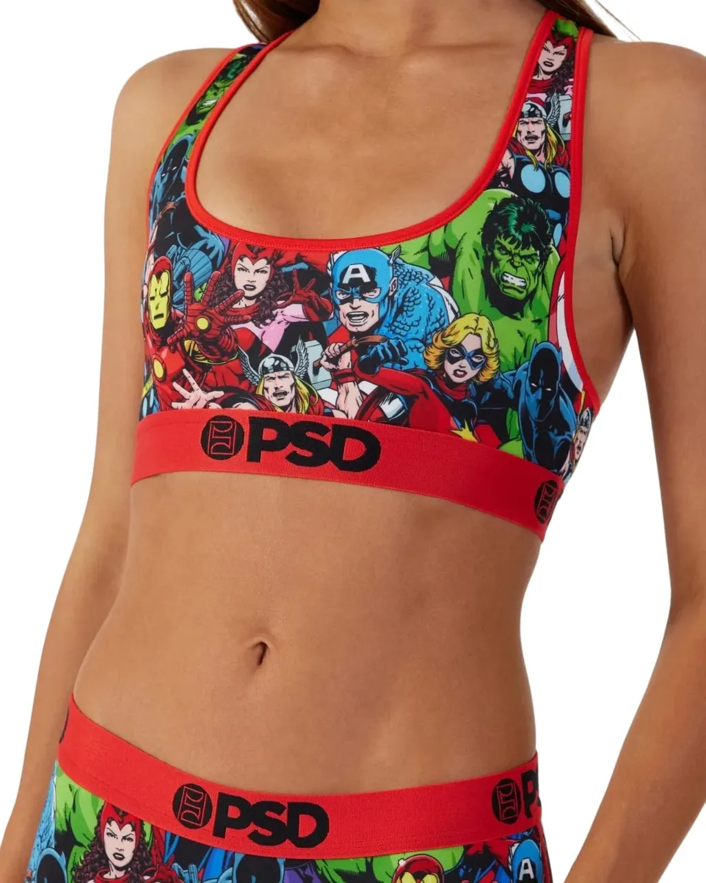 PSD Women's Avengers Squad Sports Bra