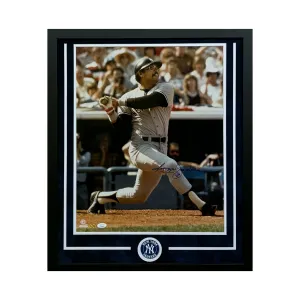 Reggie Jackson Hand Signed & Framed New York Yankees 16x20 Baseball Photo