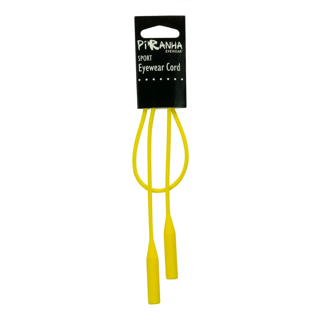 Silicone Sport Sunglasses Cord - Yellow