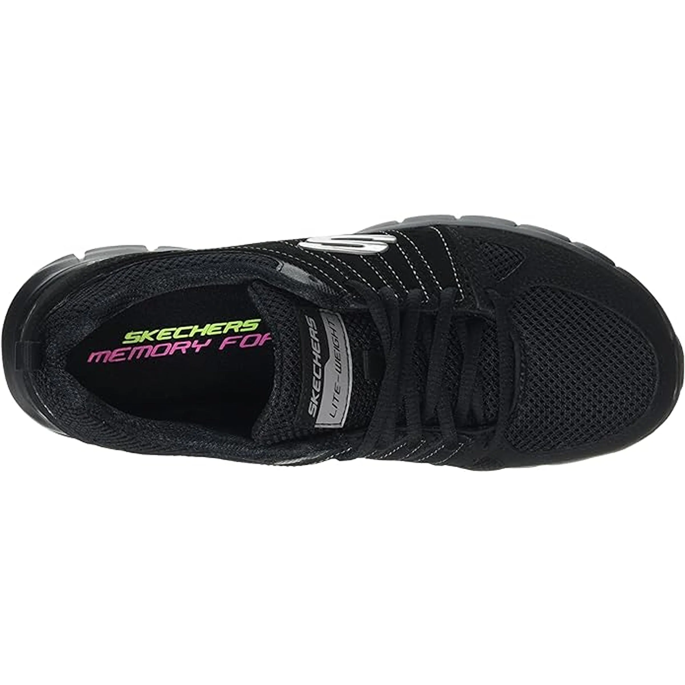 Skechers (SKEES),Synergy Book Women's Sports Shoes (11963-BLACK)