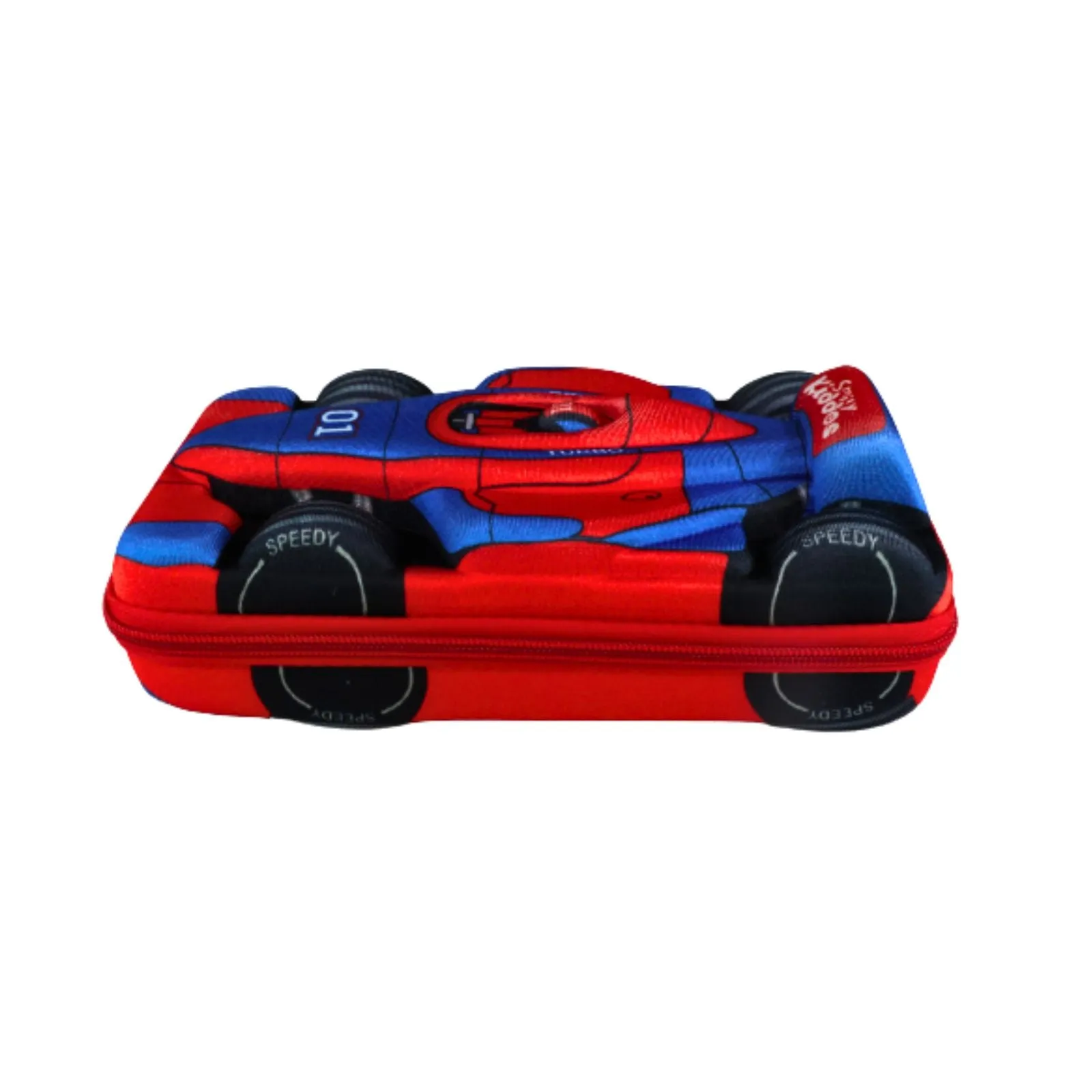 Smily kiddos Sports Car EVA Pencil Case - Red & Blue