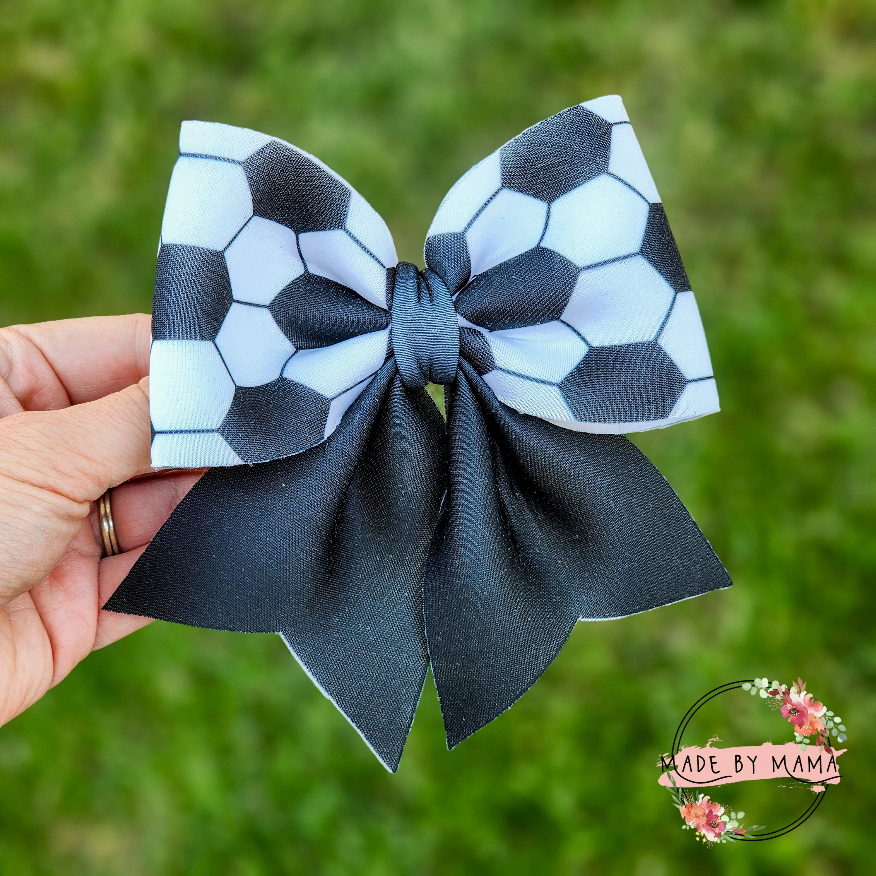 Soccer Sailor Bow