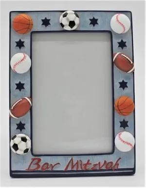 Sports Themed Bar Mitzvah Picture Frame