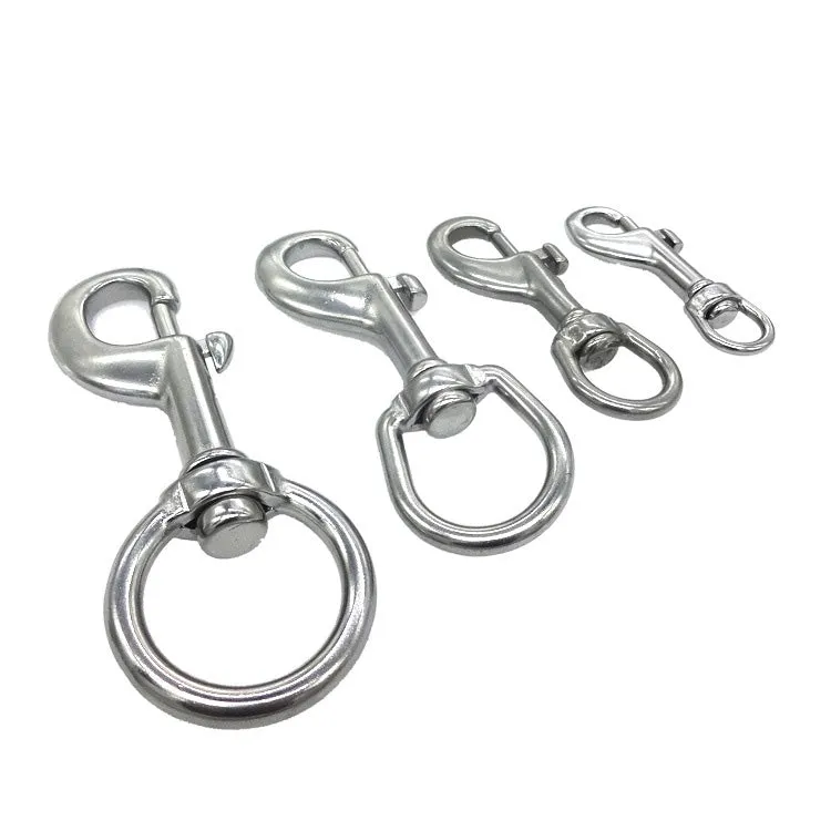 Stainless Steel Swivel Single Hook Pet Leash Hook, Specification: 120mm