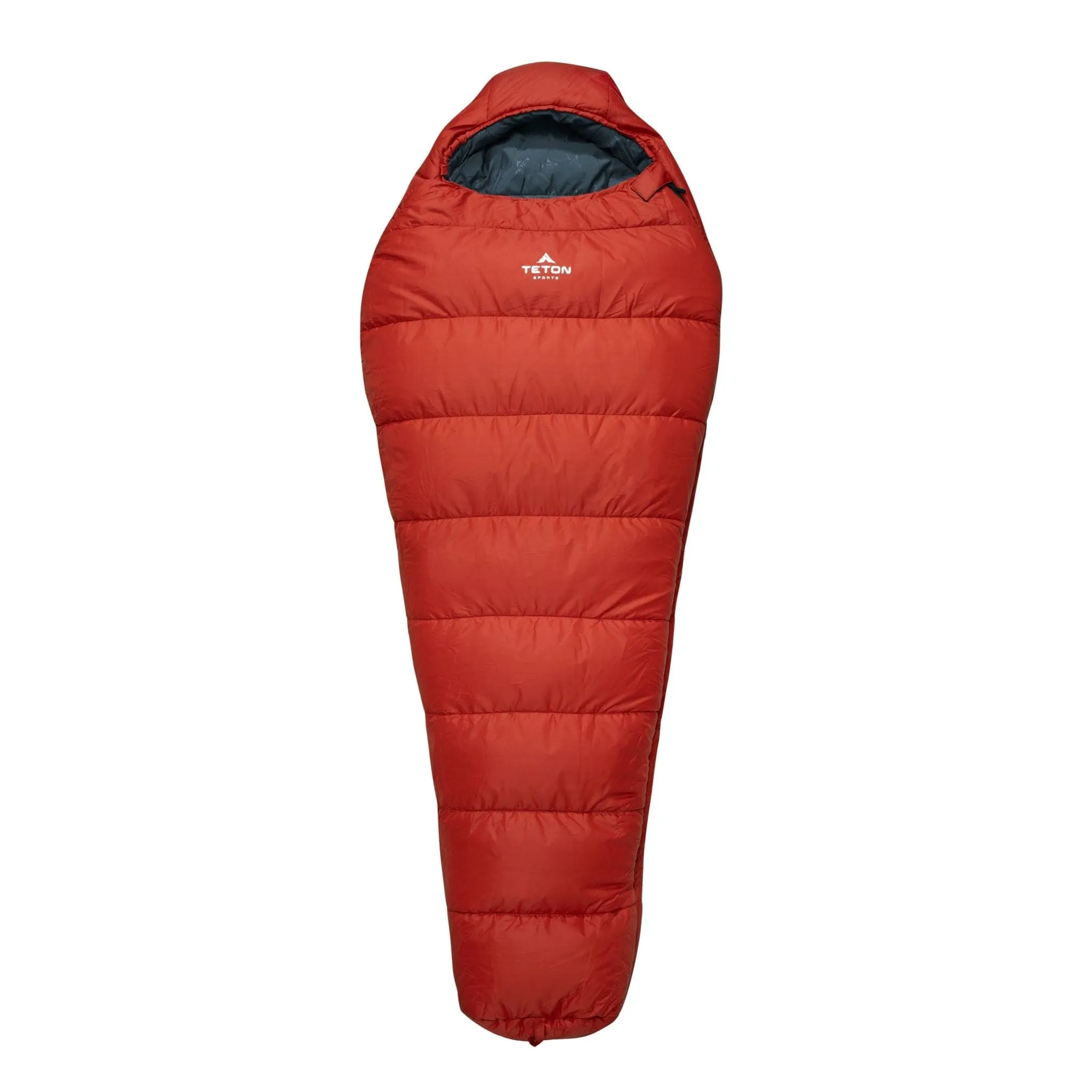 Teton Sports LEEF -18˚c/0˚f Mummy SHORT Sleeping Bag in Fire/Slate