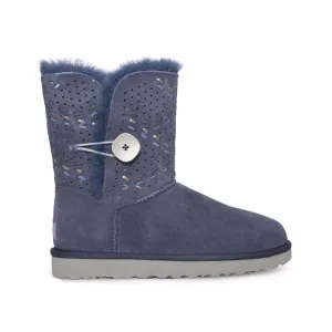 UGG Bailey Button Tehuano Navy Boots