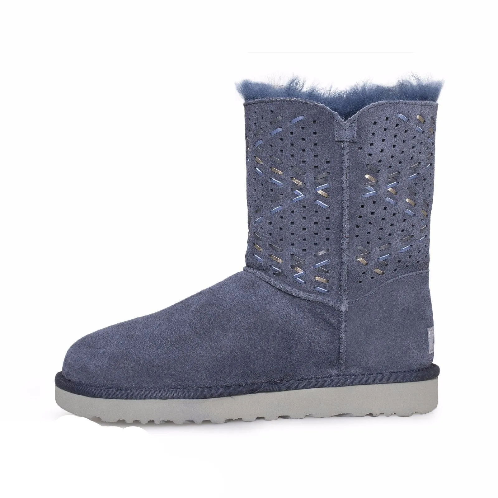 UGG Bailey Button Tehuano Navy Boots