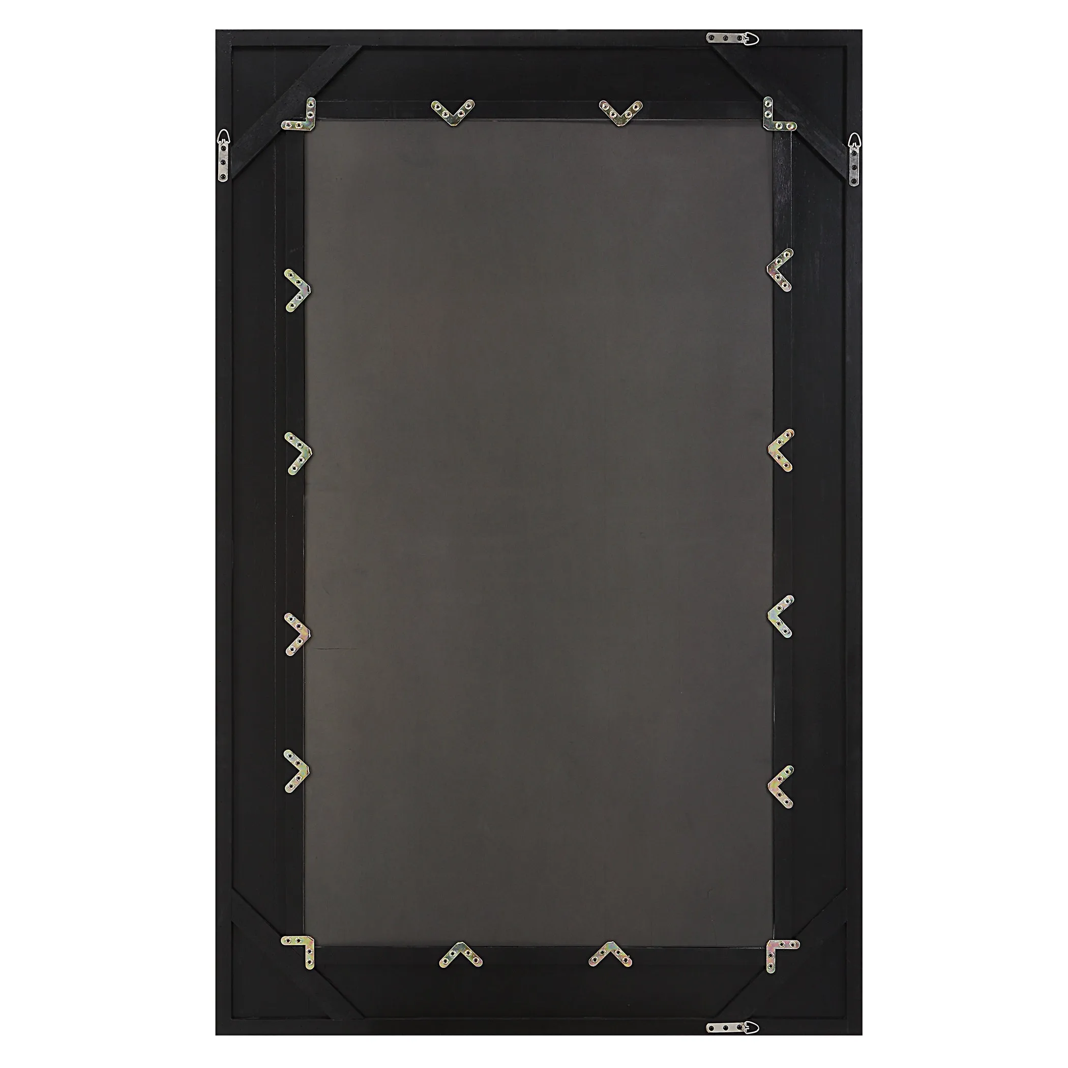 Uttermost Everest Satin Black Mirror