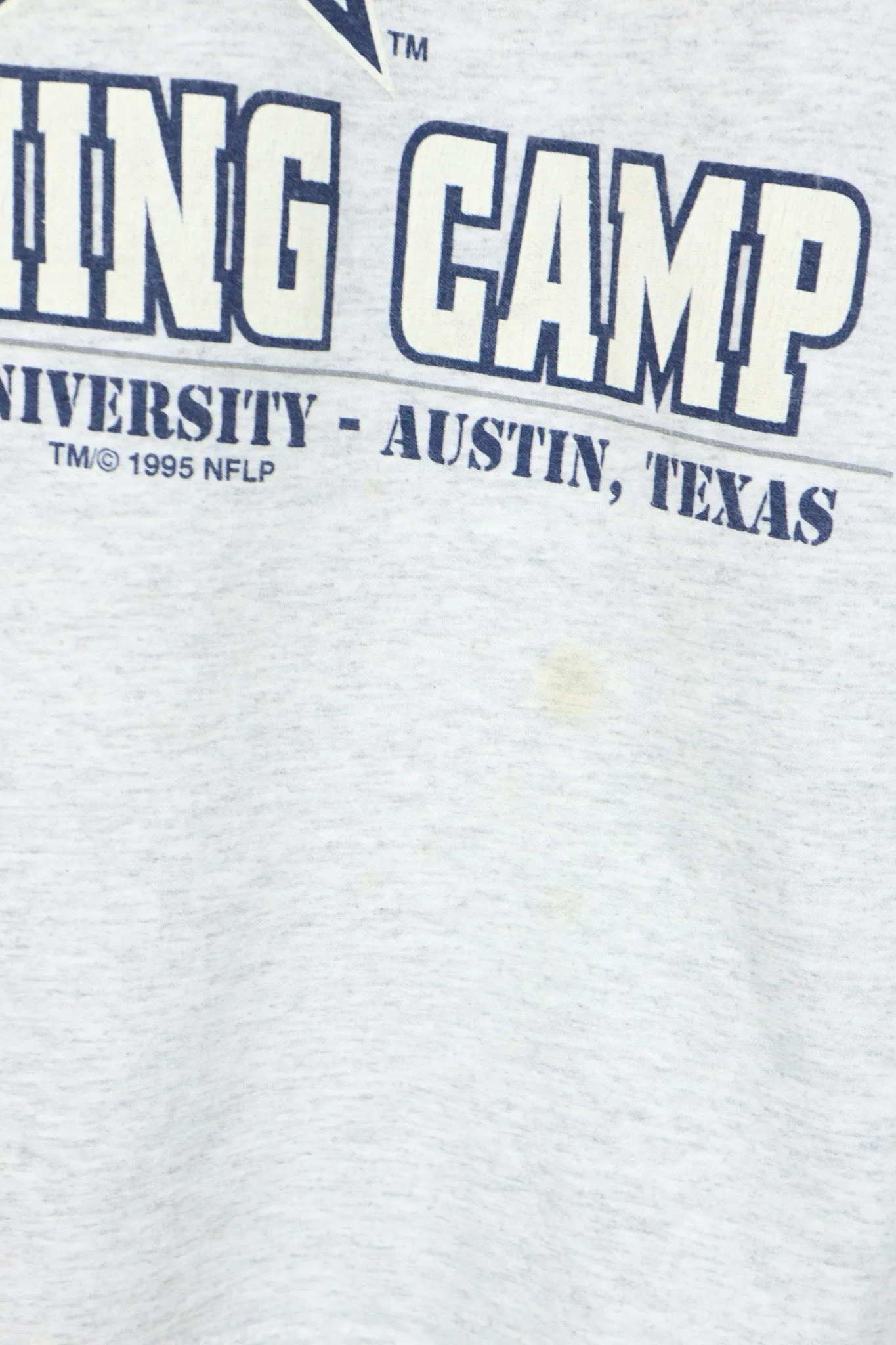 Vintage 1995 Dallas Cowboys Training Camp Tee