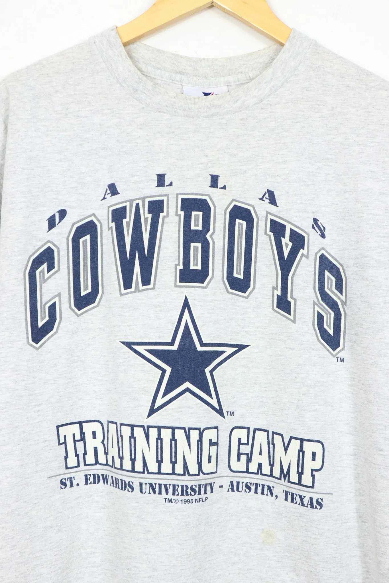 Vintage 1995 Dallas Cowboys Training Camp Tee