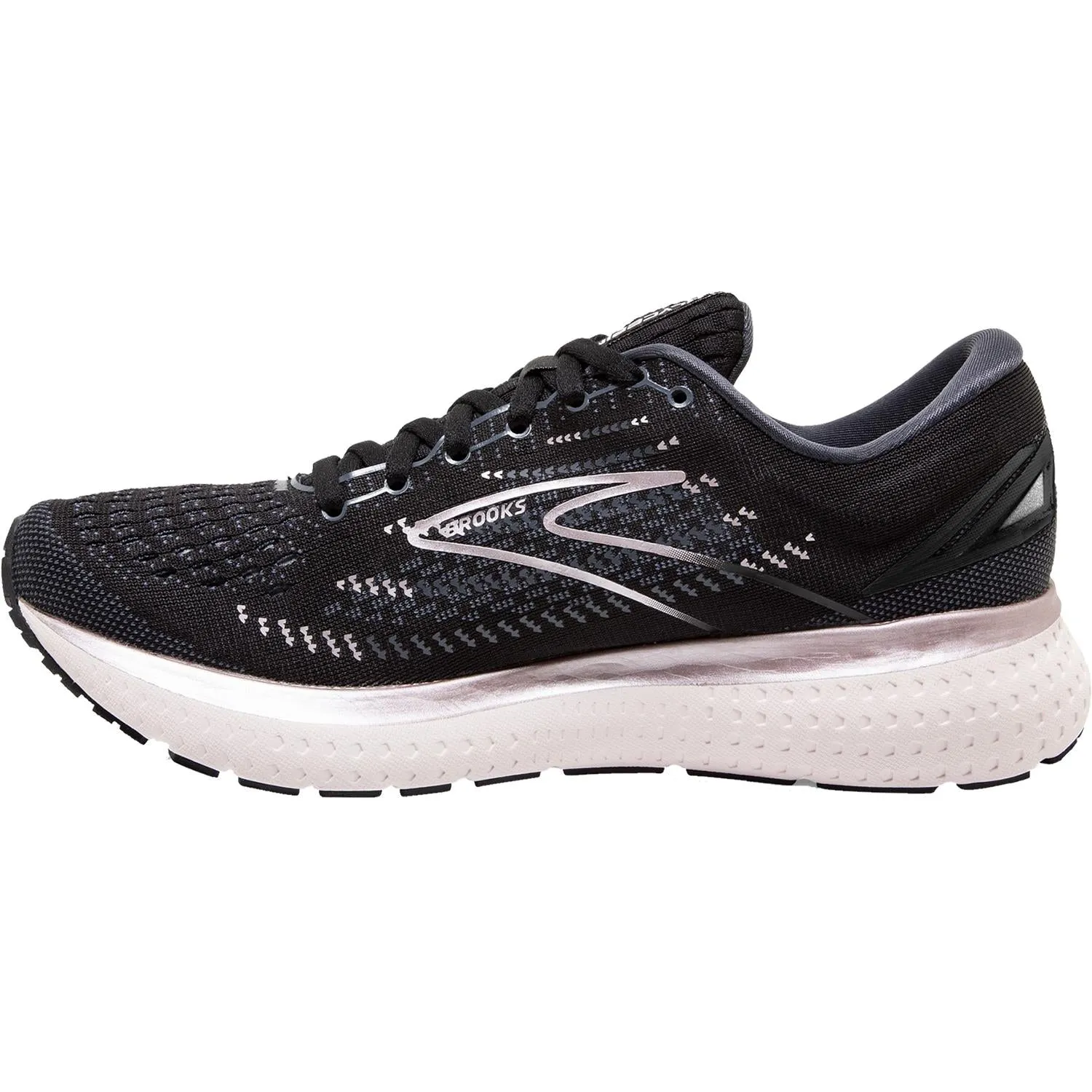 Women's Brooks Glycerin 19 Black/Ombre/Metallic Mesh