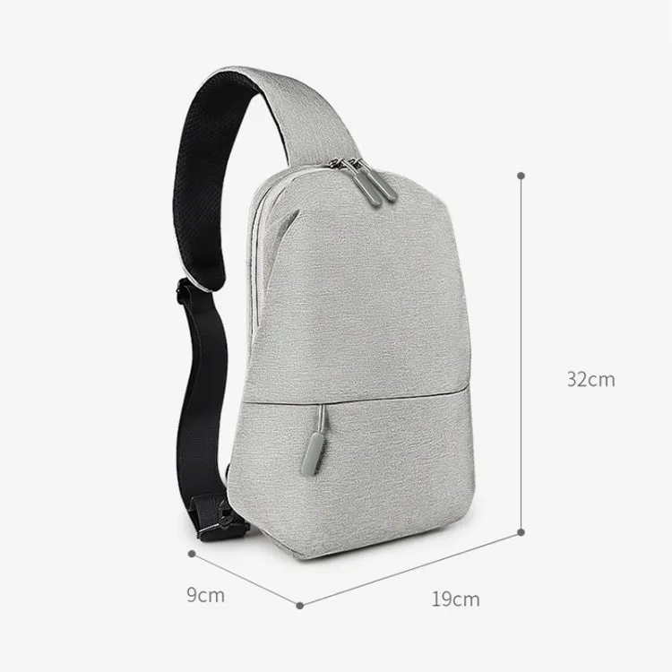 XB03 Adjustable Casual Sports Chest Bag(Elegant Gray)