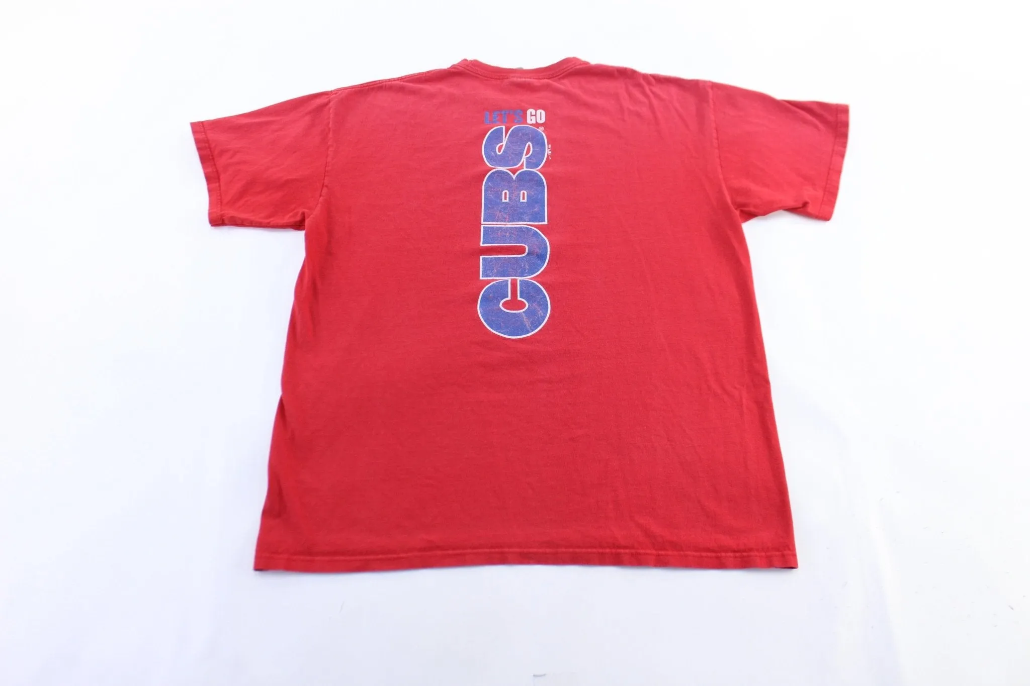 Y2K Nike Logo Chicago Cubs T-Shirt