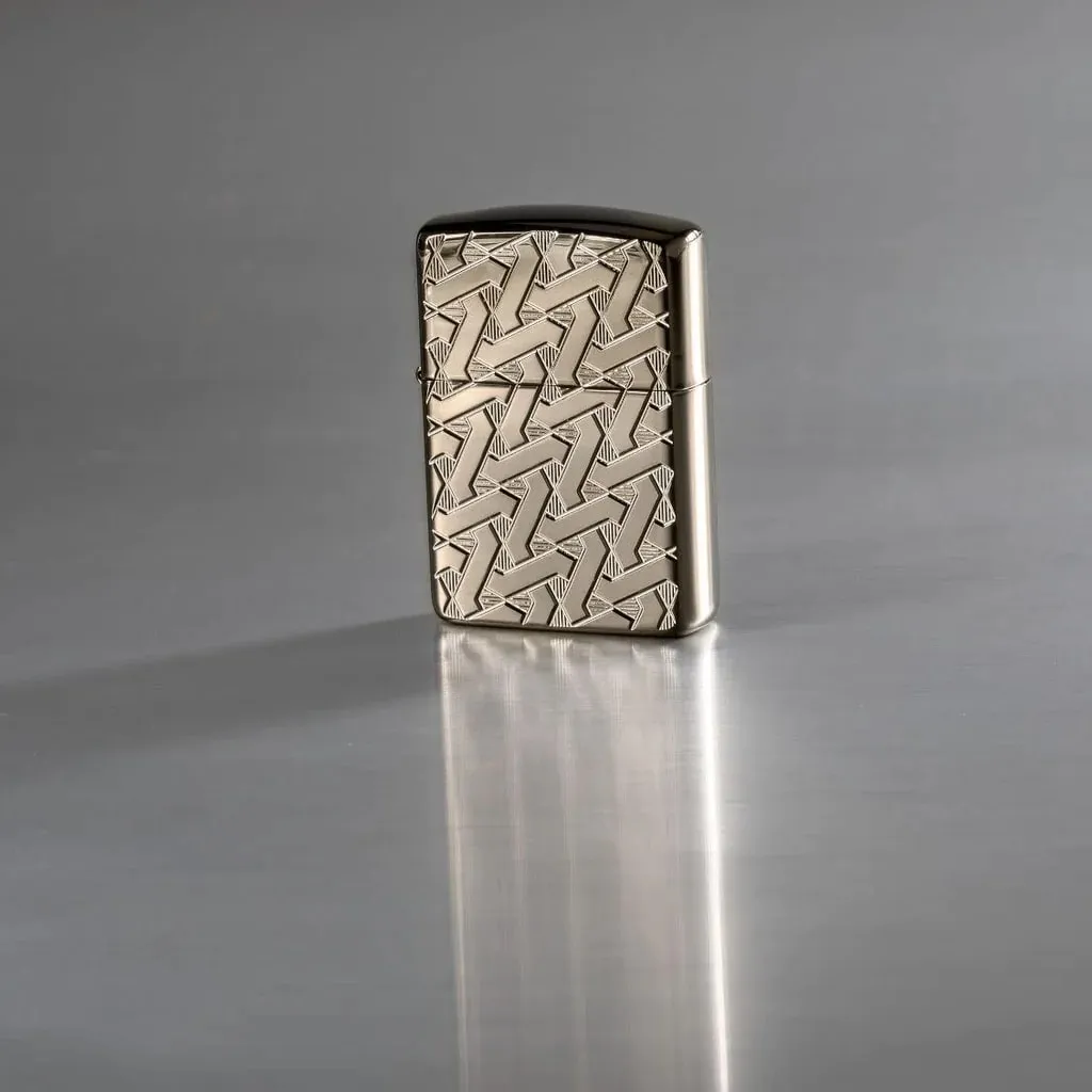 Zippo Geometric Weave Design - 49173