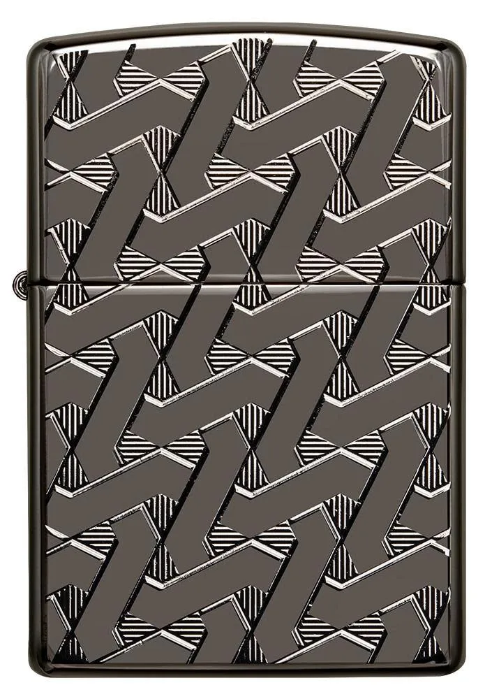 Zippo Geometric Weave Design - 49173