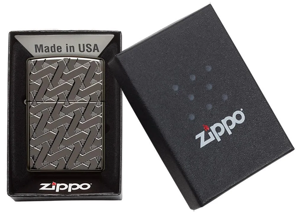 Zippo Geometric Weave Design - 49173